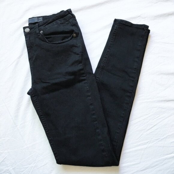 BRANDY MELVILLE Skinny Jeans in Black - Picture 2 of 2